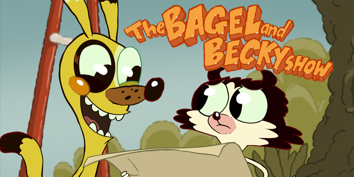 BBC少儿英语启蒙动画《百吉尔与贝基 The Bagel & Becky Show》